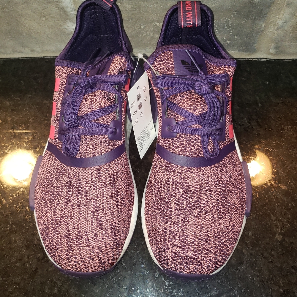 Adidas NMD R1 shoes - size 7 women - pink - Picture 4 of 8